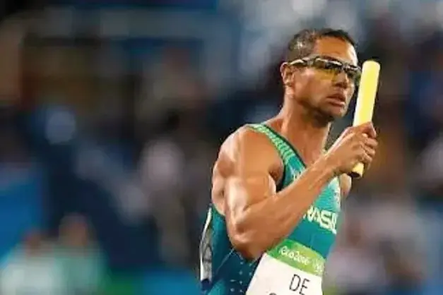 Hugo Balduíno de Sousa disputou as Olimpíadas do Rio, em 2016 (Arquivo Pessoal)