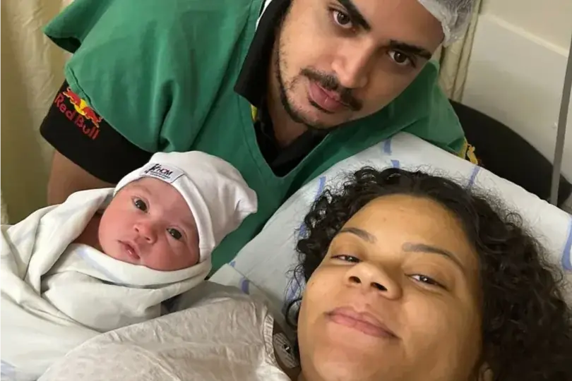 Caio é o primeiro bebê a nascer no HCM em 2026
