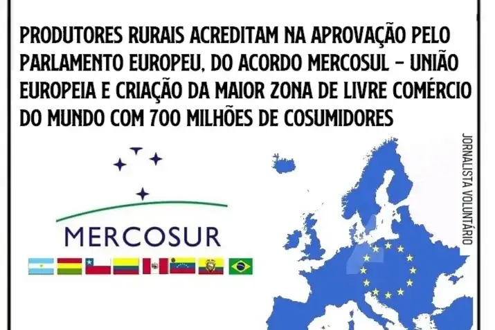 Ministério da Agricultura faz reuniões para acordo comercial Mercosul–União Europeia