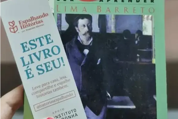 Projeto "Espalhando Histórias" incentiva a leitura em Rio Preto (Divulgação)