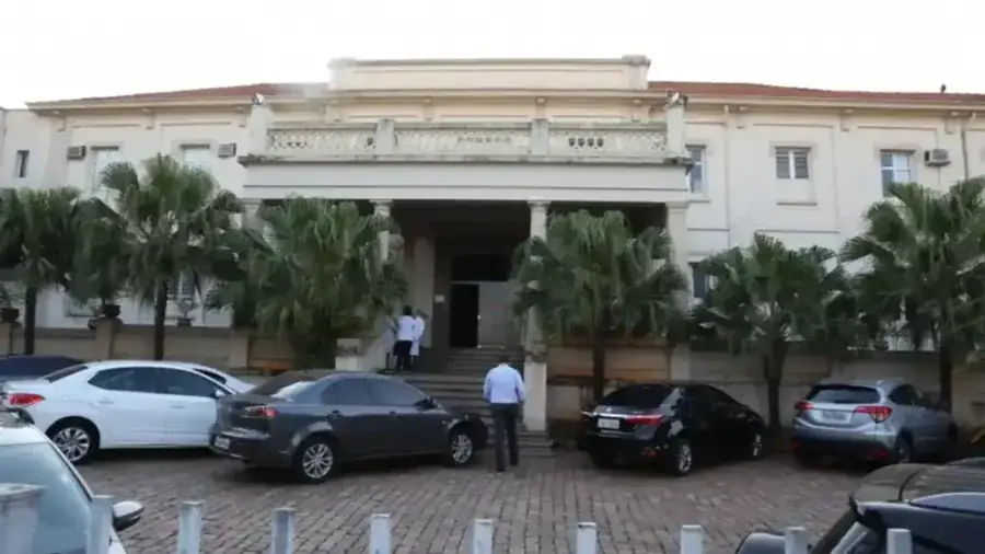 Homem foi socorrido à Santa Casa de Rio Preto (Divulgação)