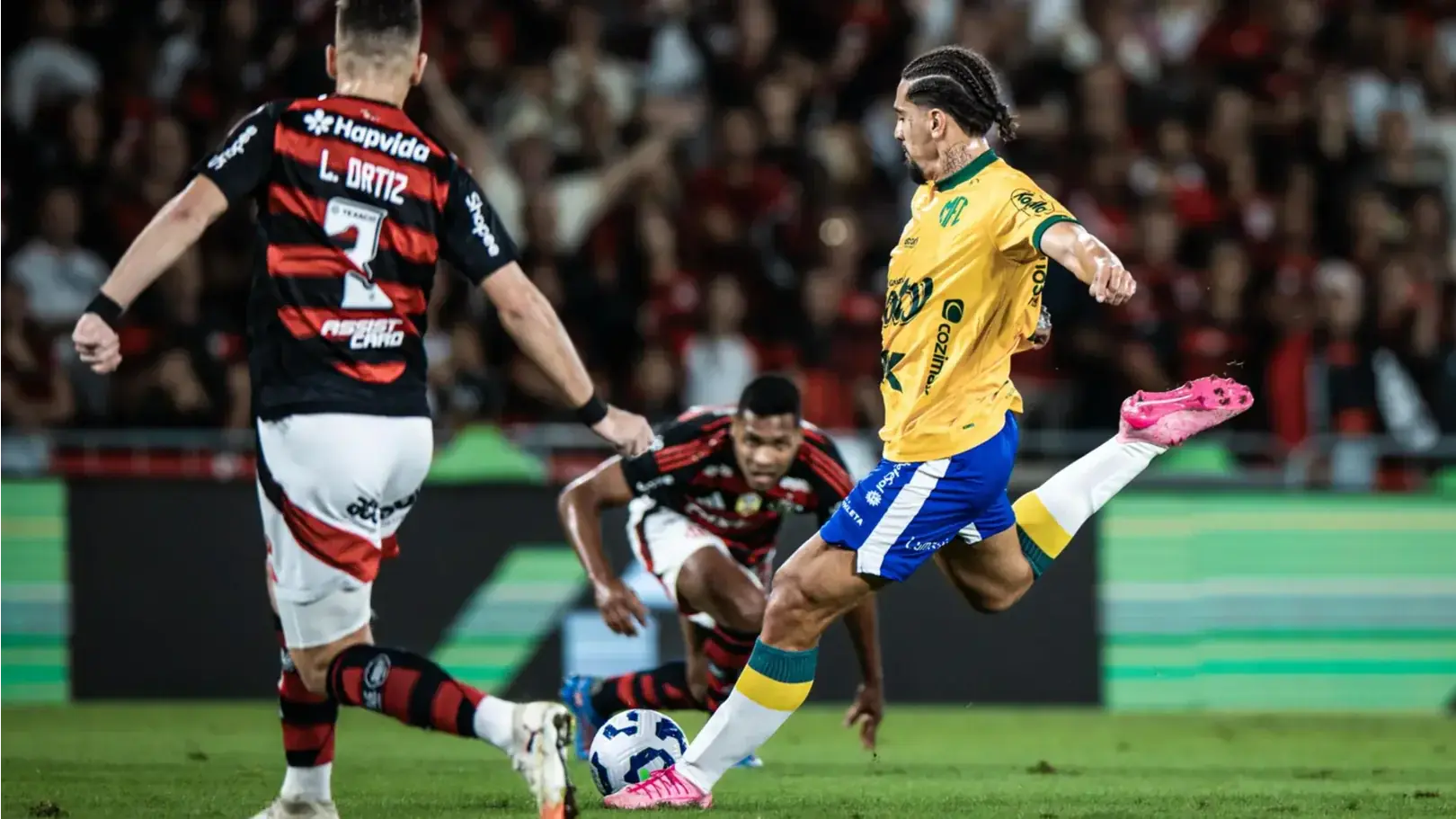 Mirassol jogou contra o Flamengo (Pedro Zacchi / Agência Mirassol)