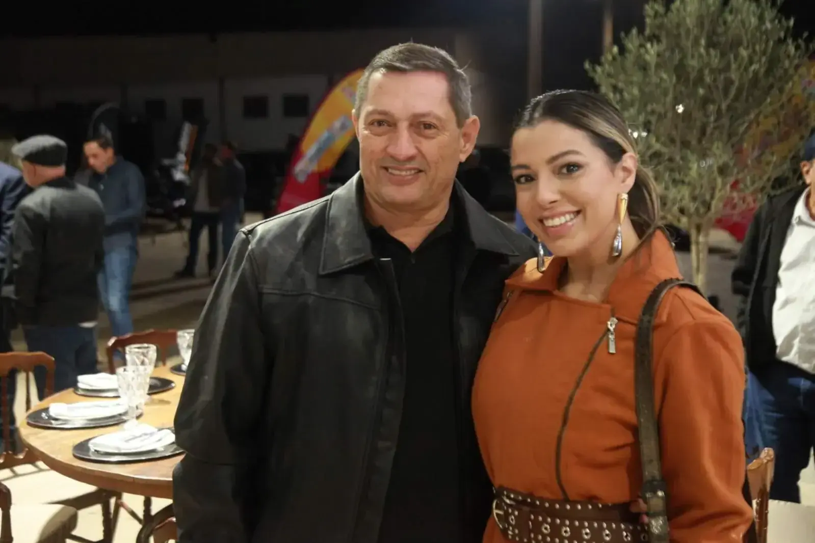 Camila Andréa e Ed Carlos, no lançamento da Expô 2025 (Arnaldo Mussi)