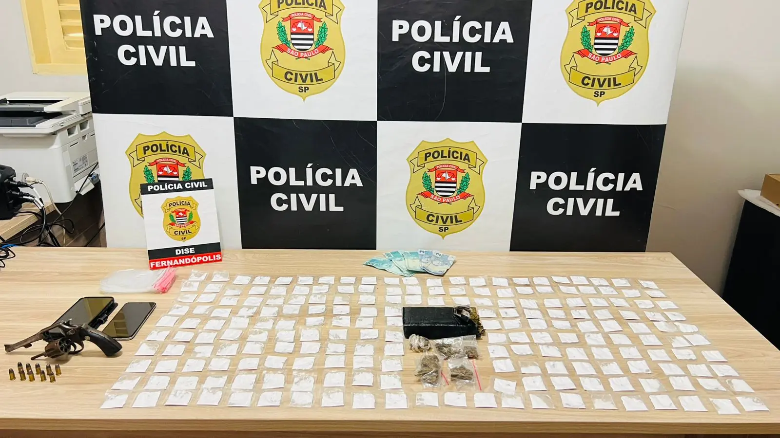Polícia Civil prende homem por tráfico de drogas em operação em Fernandópolis