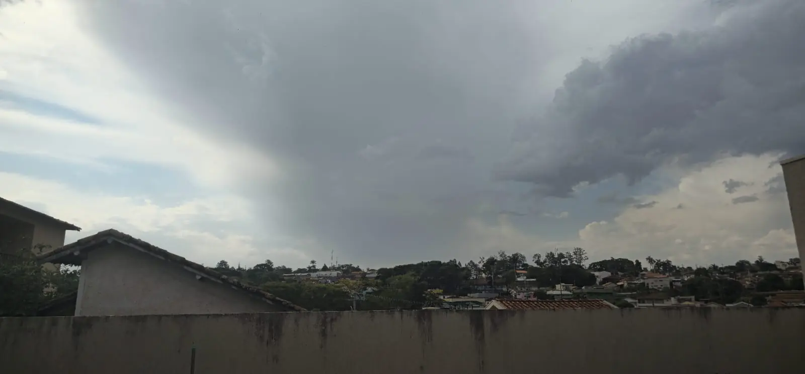 Tempo fechado em Rio Preto (Colaboração/Leitor)