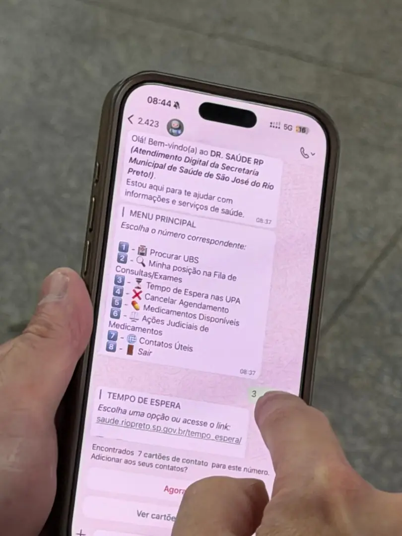 Prefeitura lança programa via WhatsApp 'Dr. Saúde RP' para orientar moradores