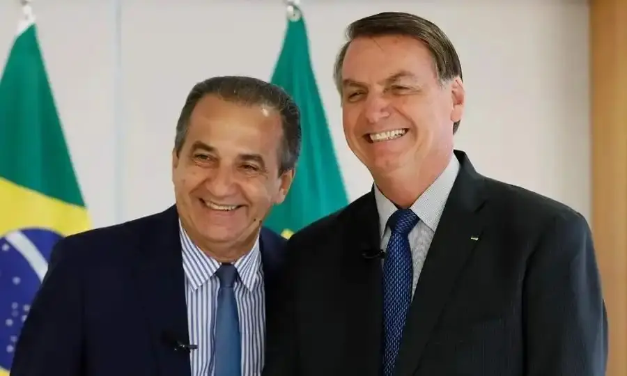 Pastor Silas Malafaia e o ex-presidente Jair Bolsonaro (Divulgação)