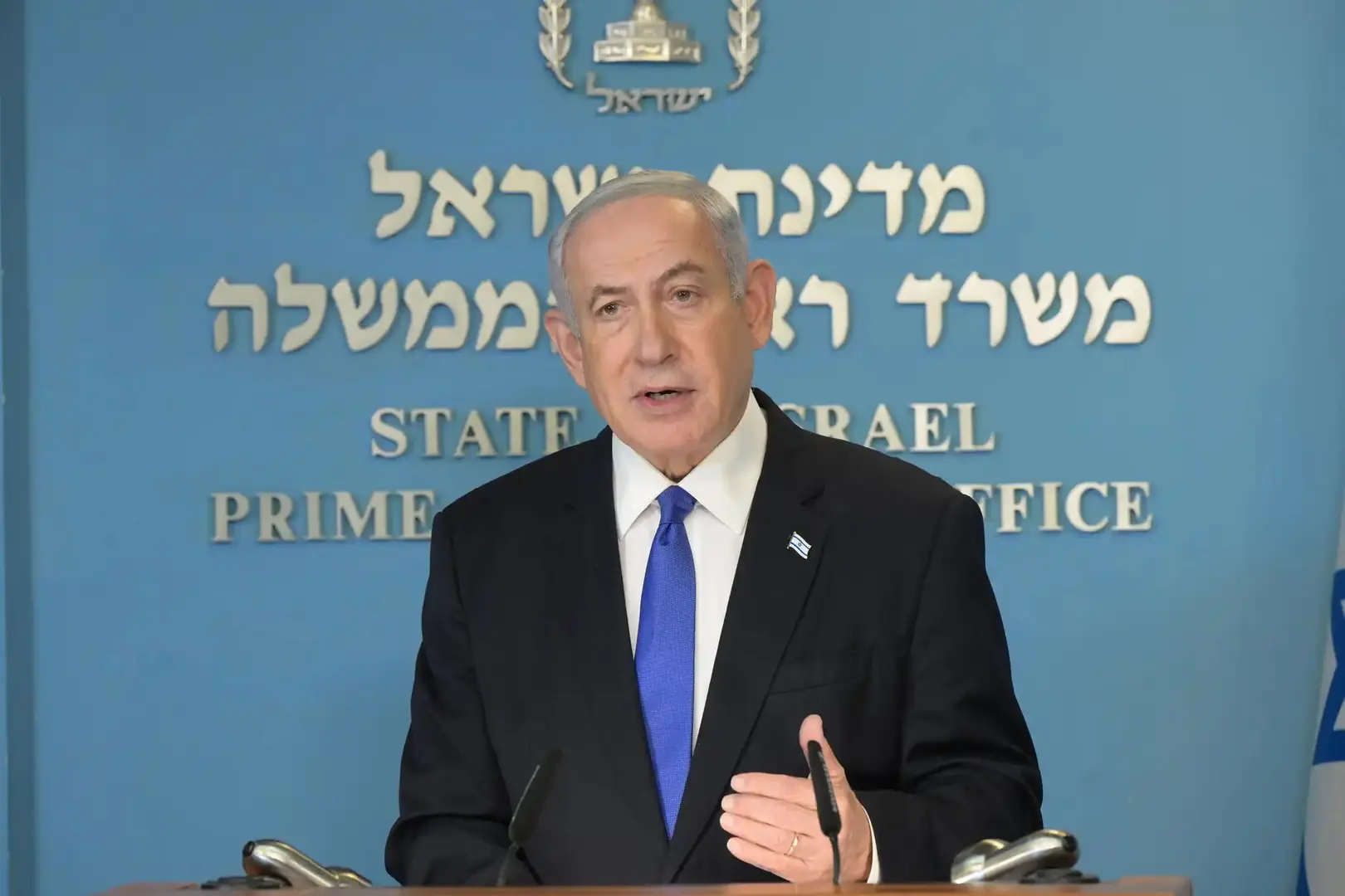 Benjamin Netanyahu, primeiro-ministro de Israel (Amos Ben Gershom/Divulgação)