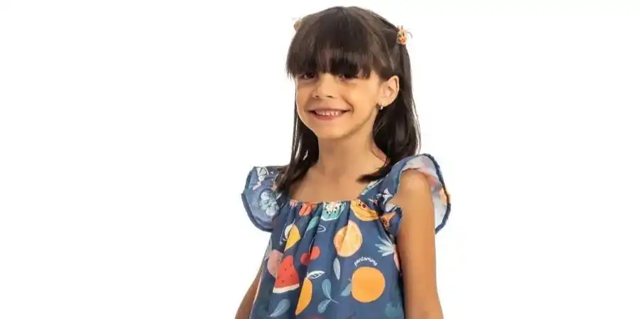 Pequena Izabelly se emociona ao receber vídeo da cantora Ana Castela nesta quinta-feira, 30 (Arquivo Pessoal)