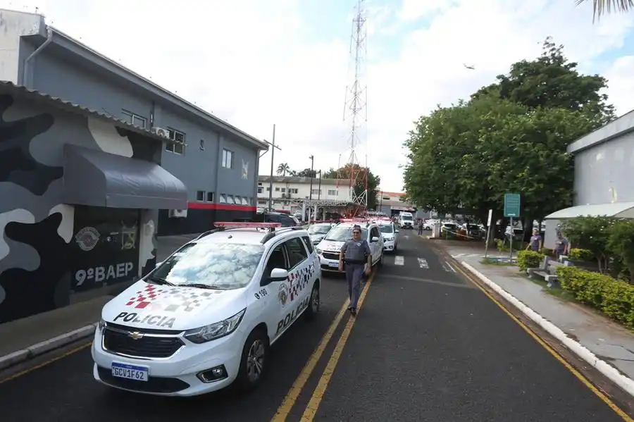 Veículos são do modelo Chevrolet Spin e vão ser distribuídos aos batalhões de Rio Preto, Catanduva, Mirassol e Jales (Guilherme Baffi 21/3/2022)