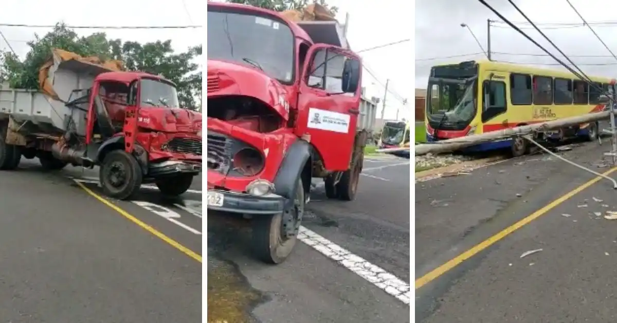 Acidente aconteceu nesta quarta-feira, 4 (Reprodução)