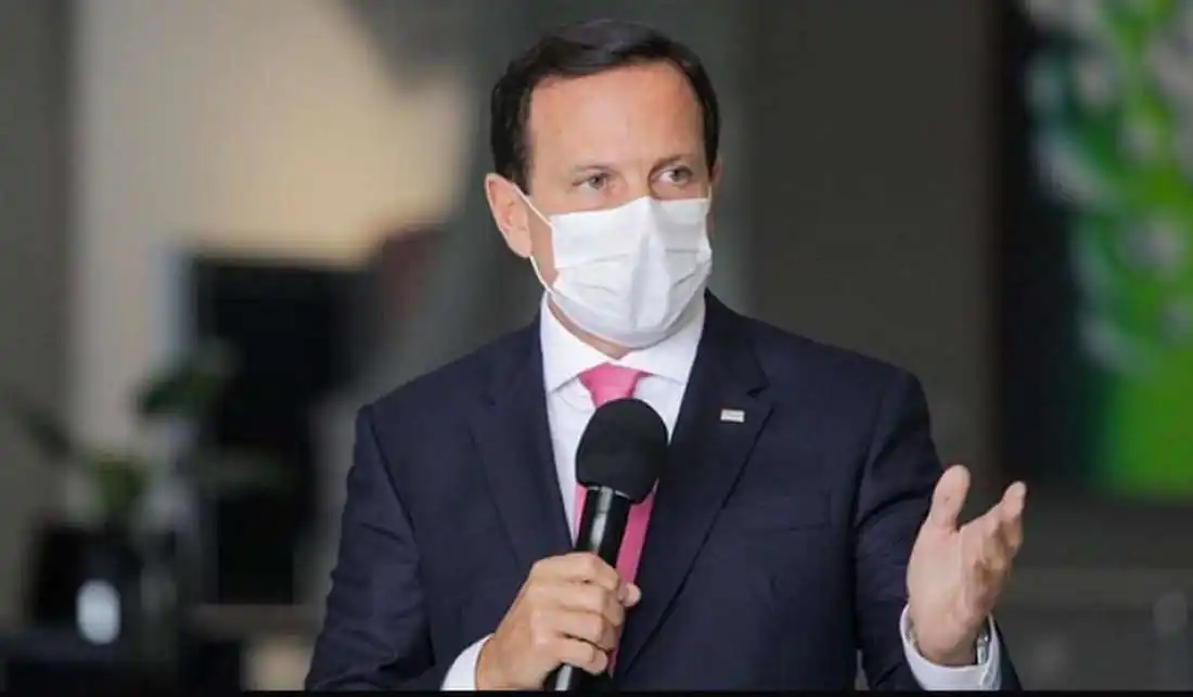 Governador João Doria (Reprodução/Facebook)