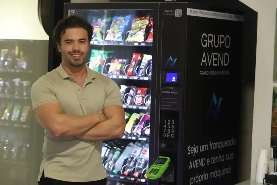 Guilherme Álvares mira nichos além da venda de snacks com as máquinas (Guilherme Baffi 25/4/2025)