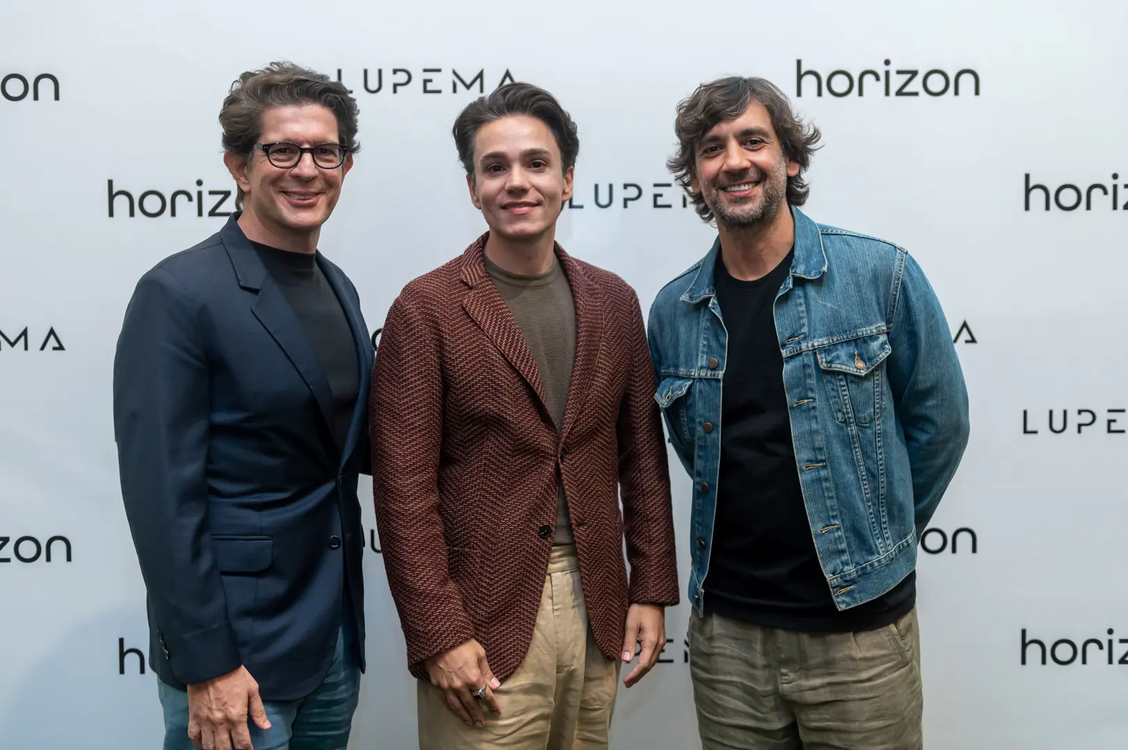 Responsáveis pelo projeto do Horizon: Roberto Magalhães (arquitetura), Juliano Reis (design de interiores) e Mauricio Ferre (paisagismo) (Xavier Netto/Divulgação)