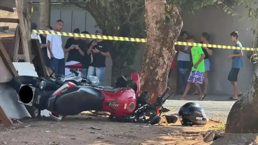 O acidente foi em esquina do bairro Nato Vetorasso, em Rio Preto (Marco Antonio dos Santos/Arquivo)