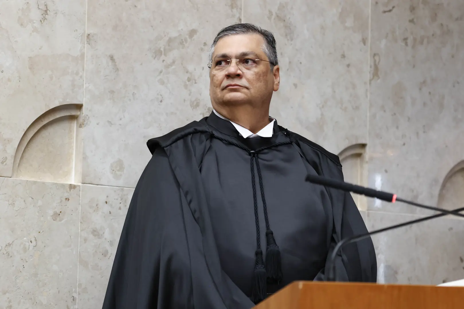 Flávio Dino, ministro do STF, durante cerimônia de posse (Fellipe Sampaio/STF)
