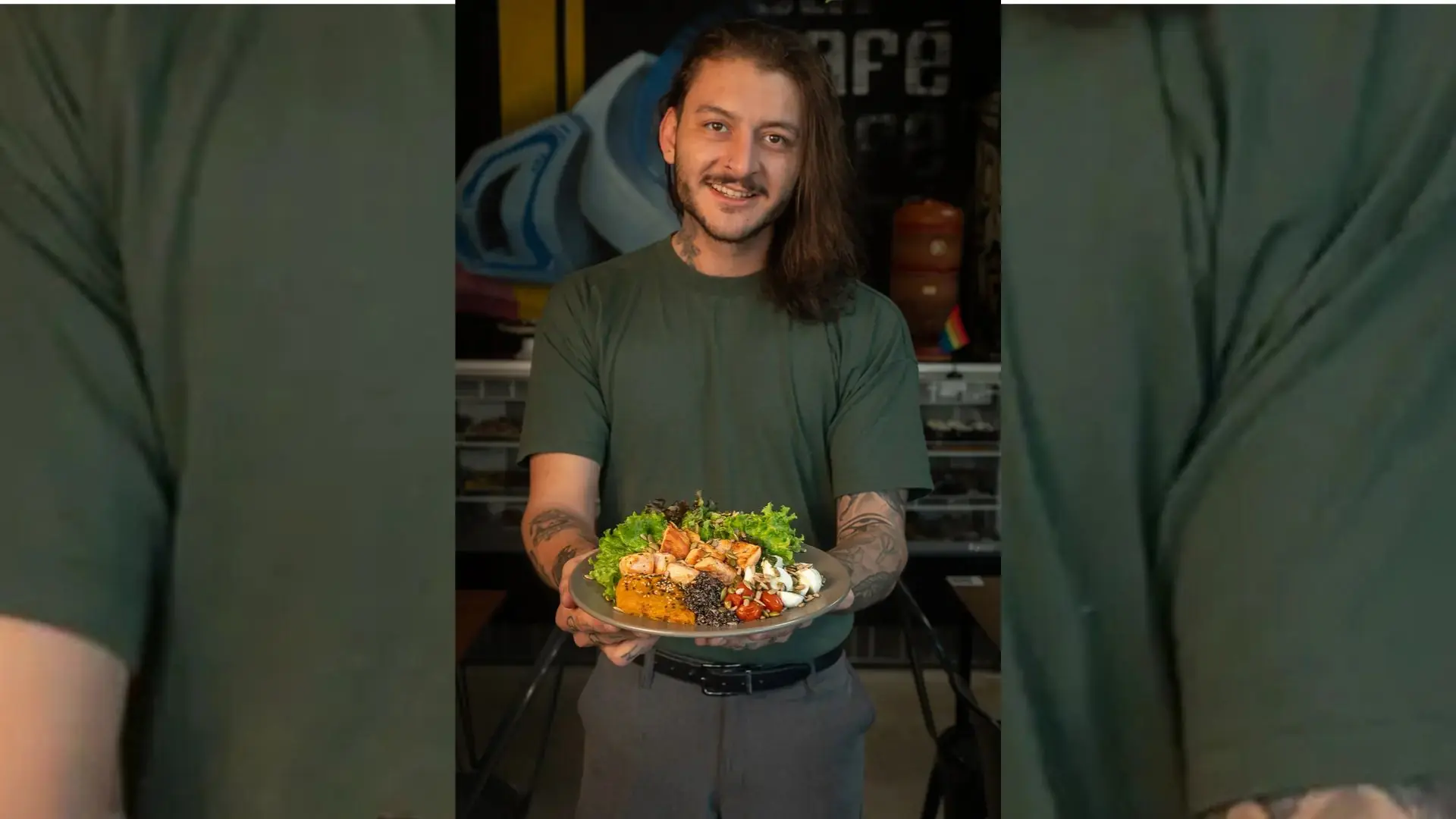 Leo Carvalho com a Ow Salad (Divulgação)