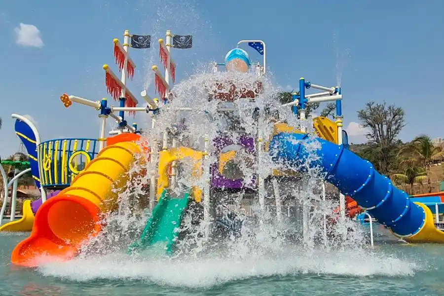 Parque aquático Beach World Park, em Rio Preto (Divulgação)