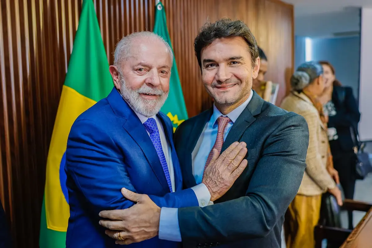 Presidente Lula e o ministro do Turismo, Celso Sabino (Ricardo Stuckert/PR)