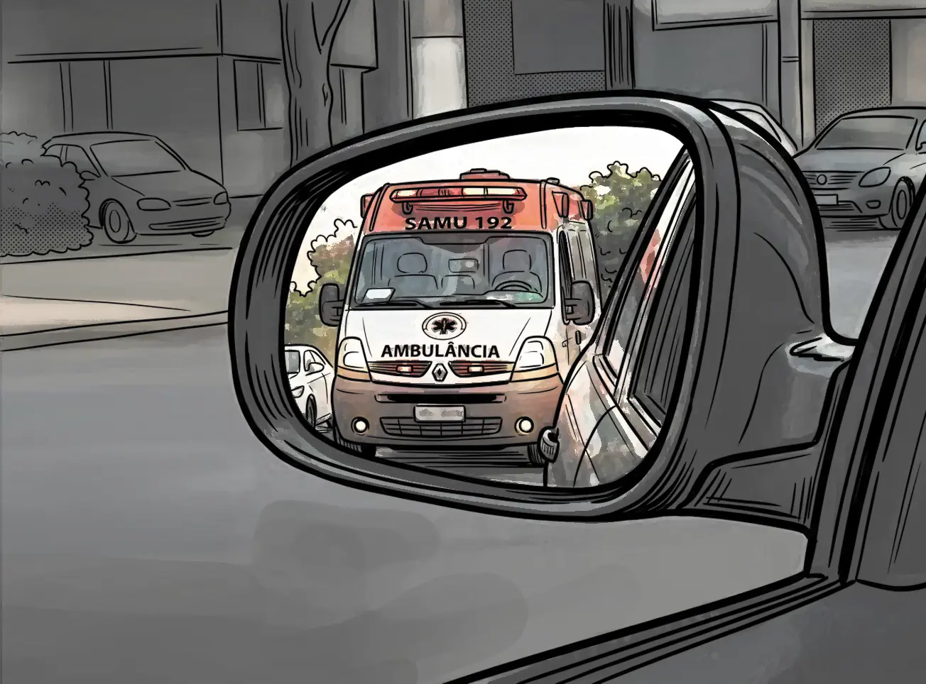 Dar passagem a emergência: regras do trânsito e multas
