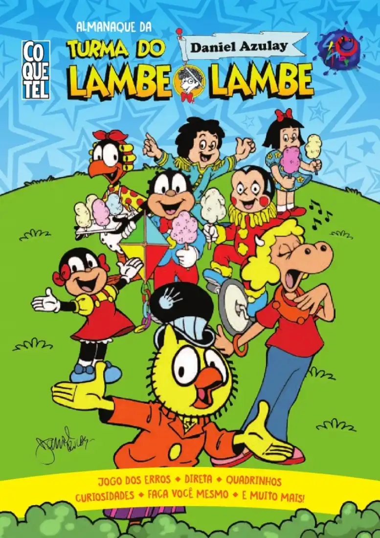 Reprodução da capa do Almanaque da Turma do Lambe-Lambe (Divulgação)