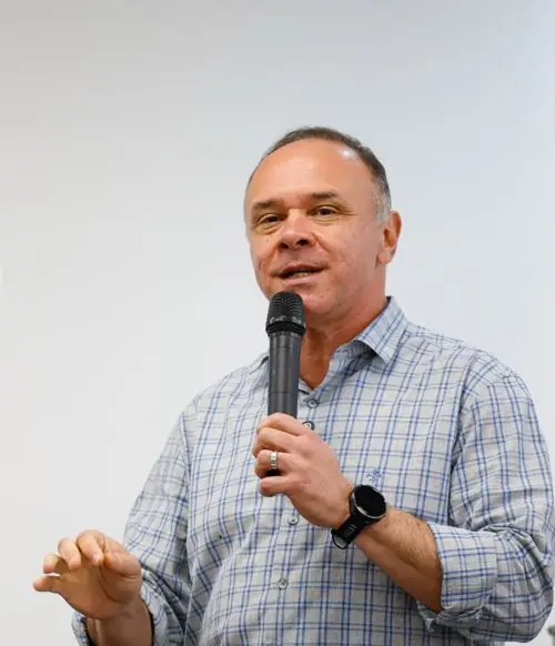 Prefeito de Rio Preto, Coronel Fábio Candido (Jeniffer Maciel/Prefeitura de Rio Preto)