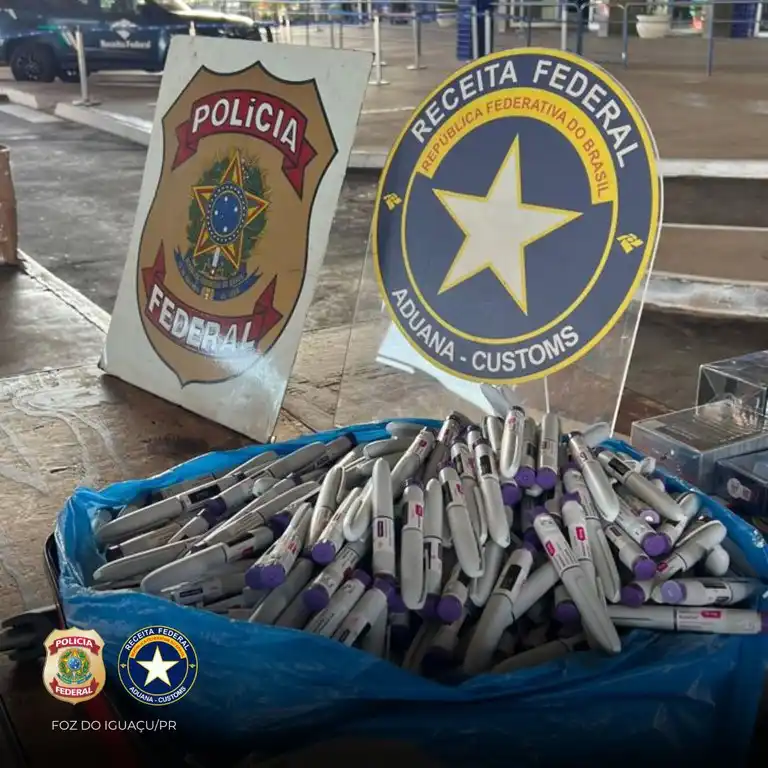 A ação foi realizada na quarta-feira, 18. Não foi informada qual era a marca dos medicamentos injetáveis (Divulgação)