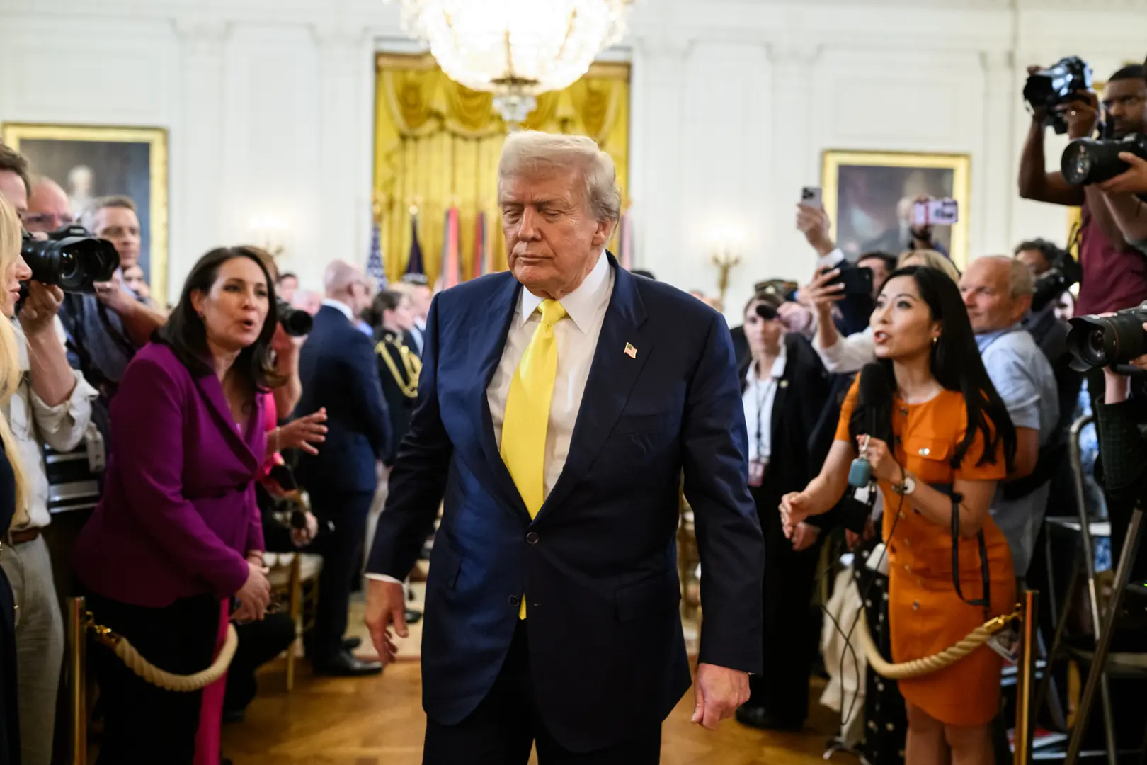 Donald Trump pediu a abertura da ação pelo USTR sobre supostas práticas comerciais ilegais do País, no âmbito da Seção 301 dos EUA (Joyce N. Boghosian/White House)