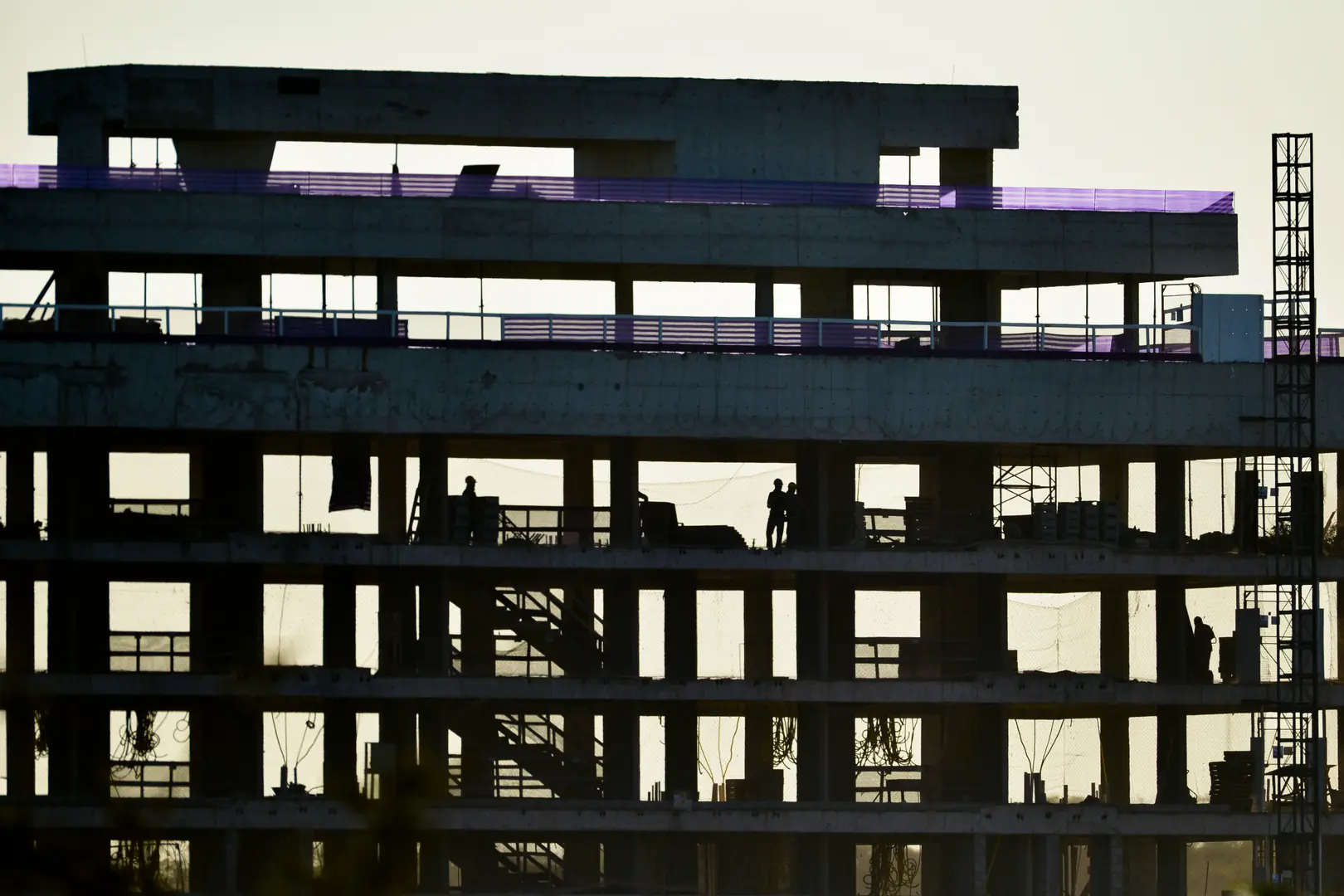 Construção de prédios residenciais e comerciais no Setor Noroeste em Brasília (Marcello Casal Jr/Agência Brasi)