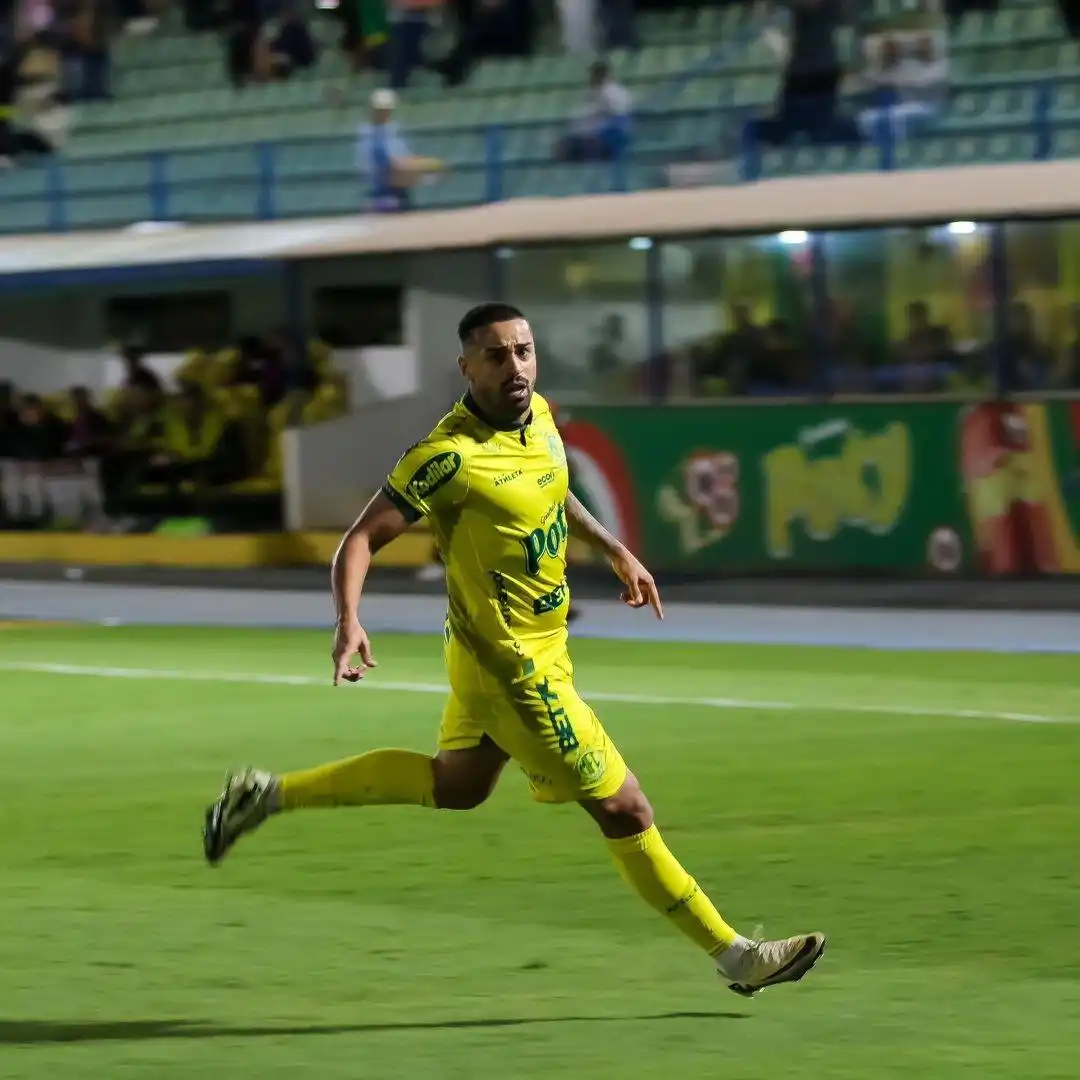 Dellatorre foi o artilheiro do Mirassol nesta Série B (Divulgação/Marcos Freitas/Agência Mirassol)