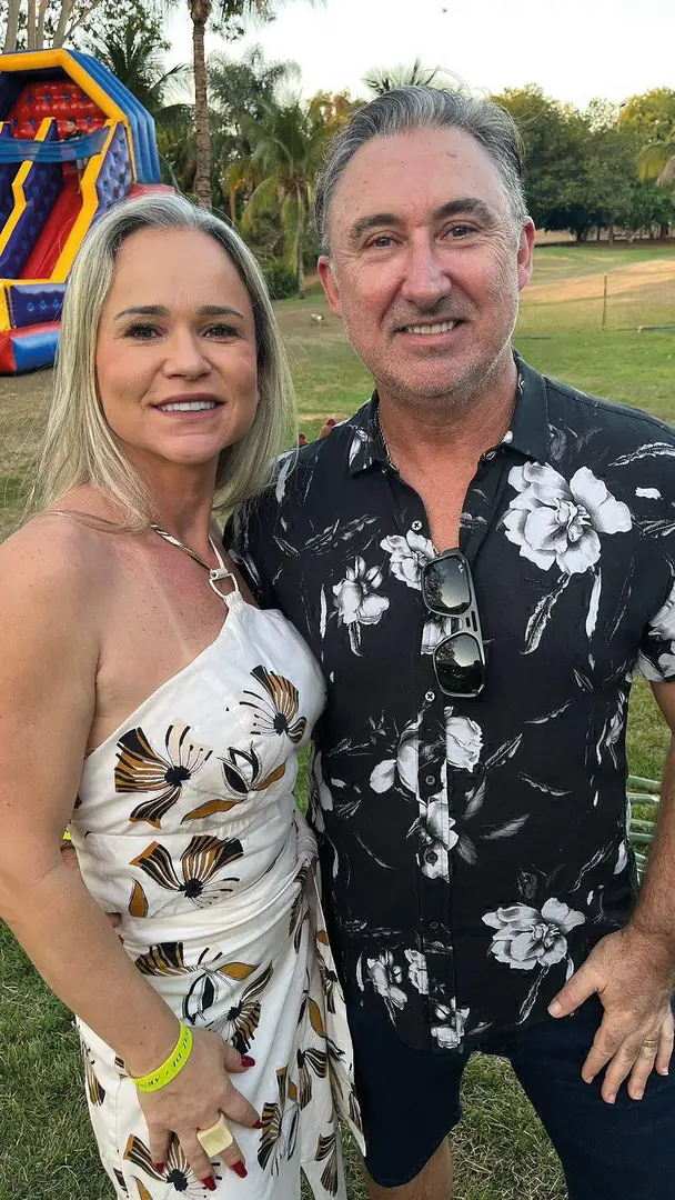 Débora Droppe e Eduardo Godoy em recente evento (Arnaldo Mussi)
