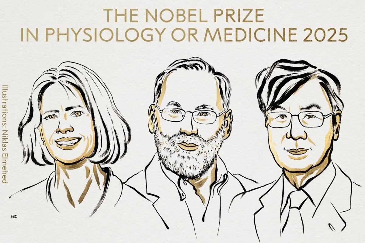 Vencedores do Nobel de Medicina em 2025 (Reprodução)