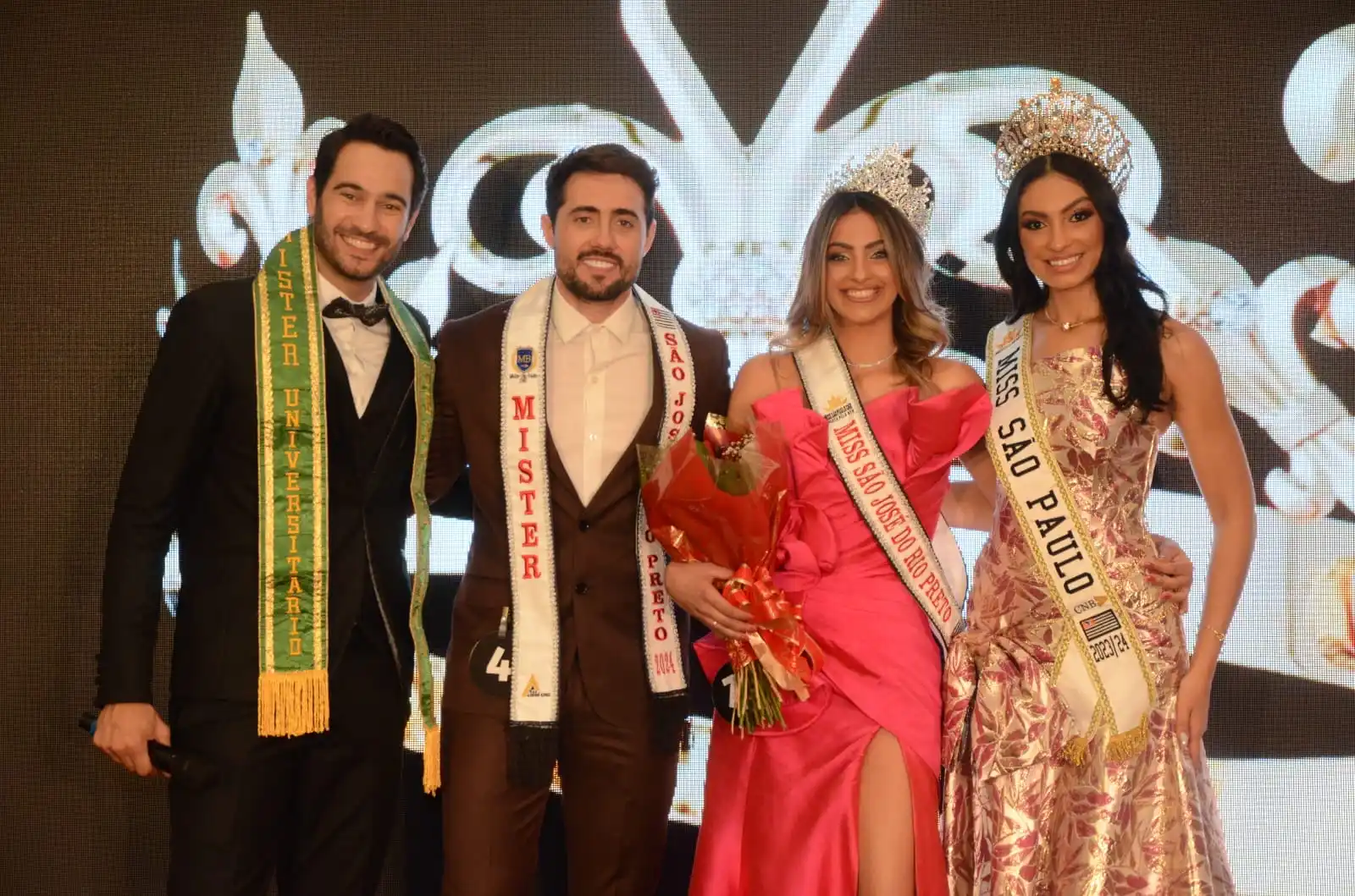 Luciano, Leonardo, Rayssa e Therezinha (Divulgação)