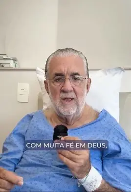 Valdomiro passa por primeira sessão de quimioterapia: 'muita fé em Deus'