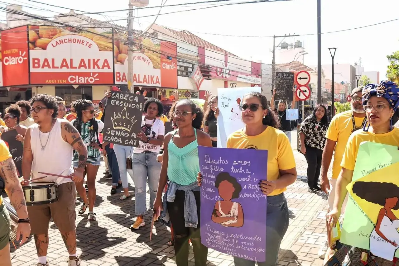 Encontro anterior mobilizou mulheres no Calçadão de Rio Preto ( Colaboração/leitor)