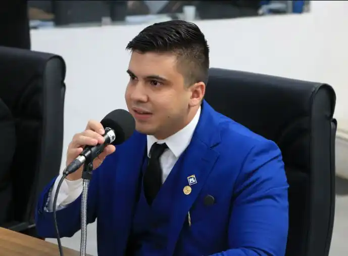Vereador Alexandre Montenegro apresentou o recurso na Câmara na sexta (Divulgação/Câmara RIo Preto)