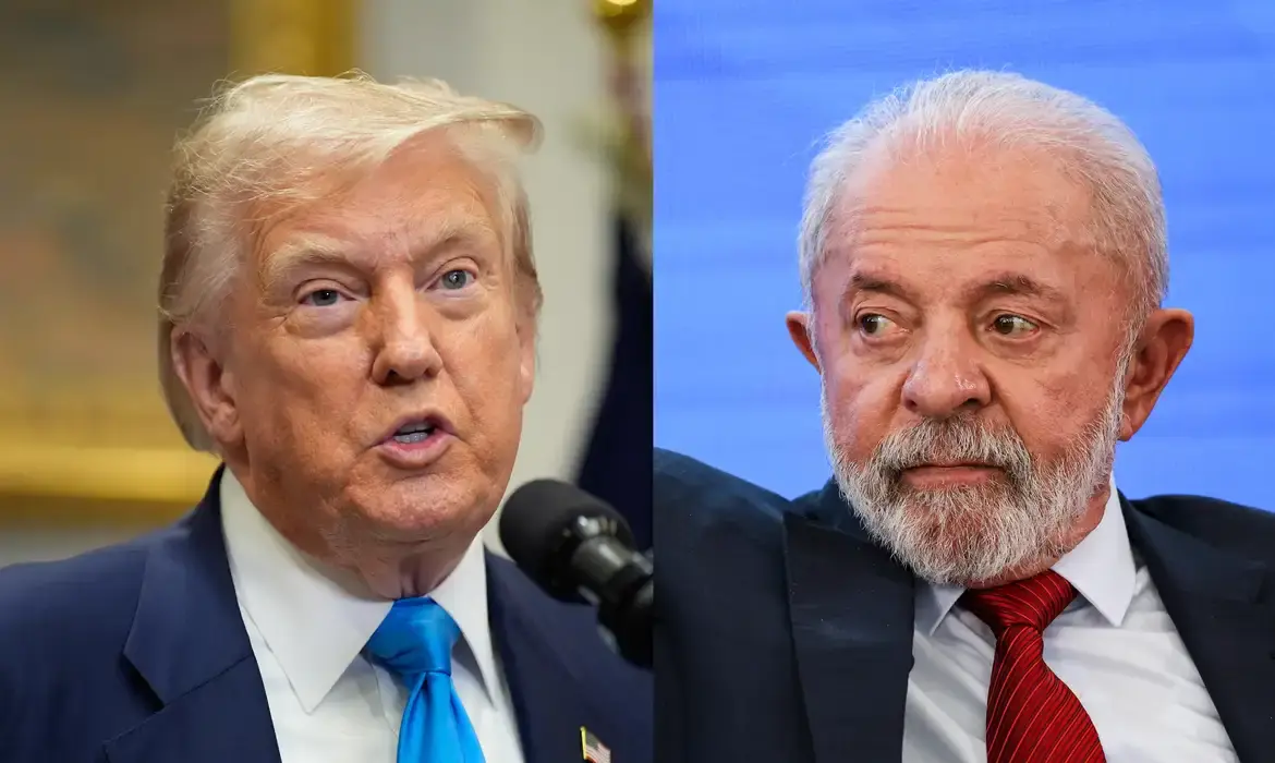 Lula conversa com Trump e pede fim de tarifaço a produtos brasileiros (Agência Brasil)