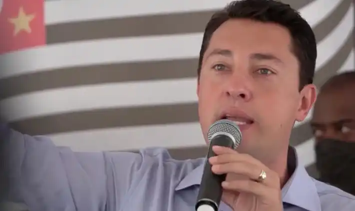 O deputado estadual paulista Rodrigo Gambale nega irregularidades em contratações de funcionários parlamentares (Reprodução/Instagram)