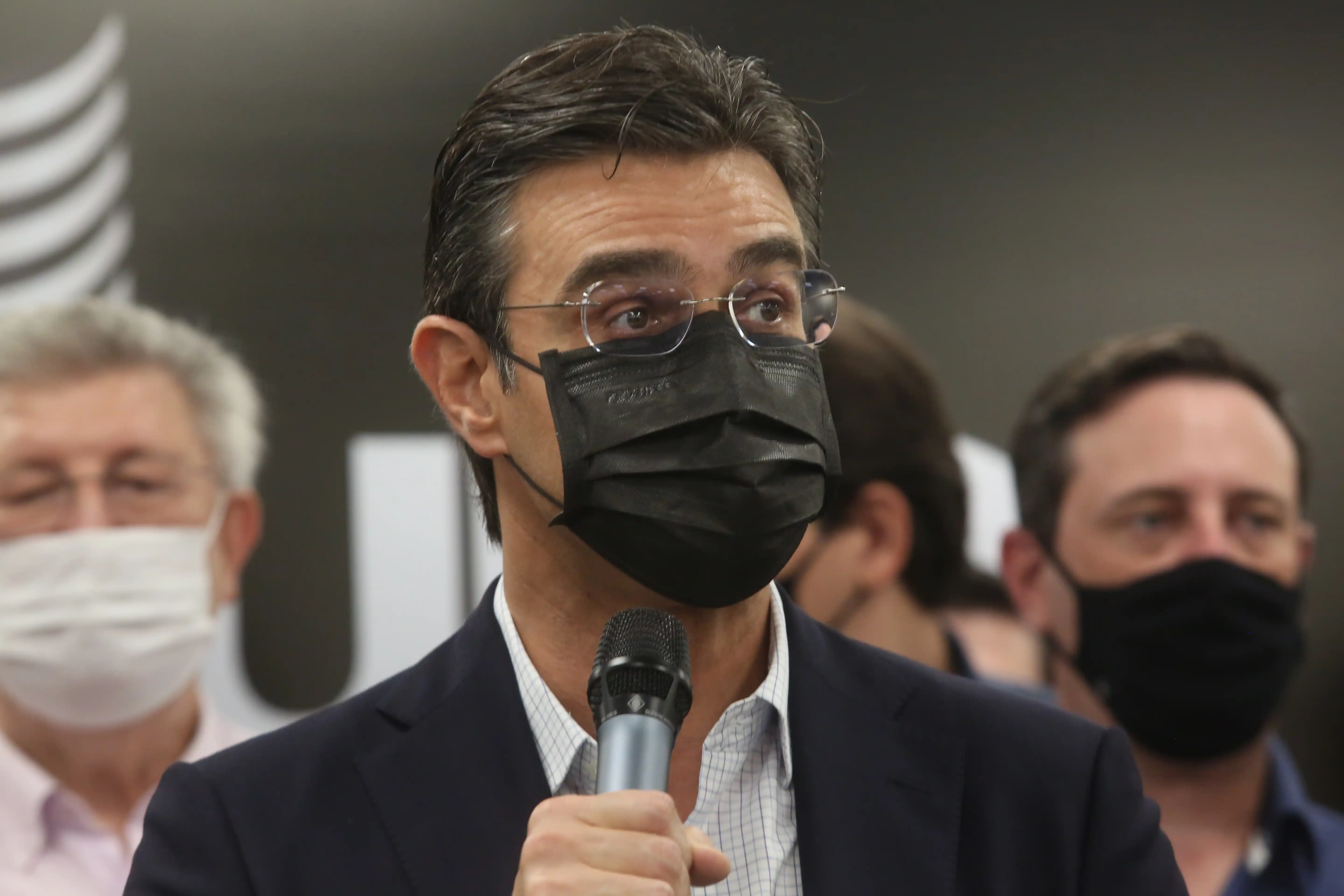 Vice-governador Rodrigo Garcia (PSDB) durante evento em Rio Preto (Guilherme Baffi 10/9/2021)