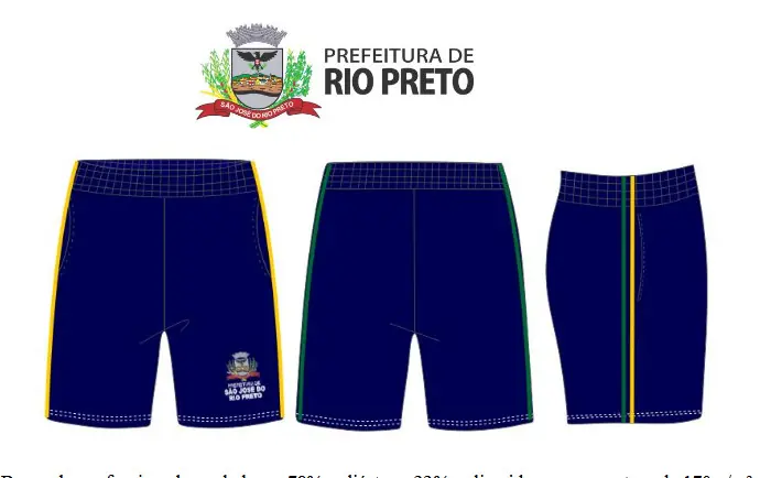 Modelos de uniformes com faixa verde e amarela (Reprodução)