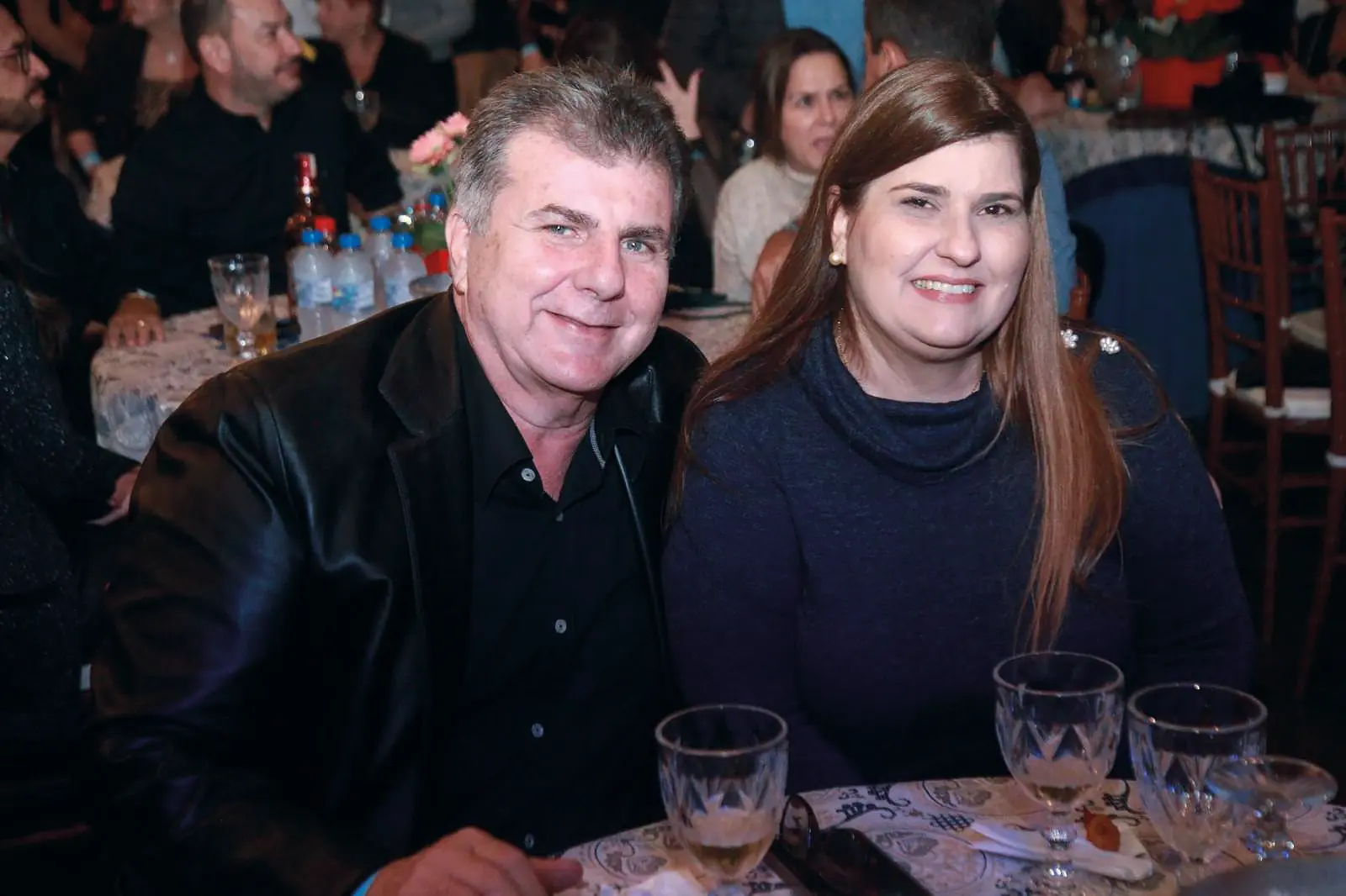 Paulo e Gabriela Gomes Garcia Chalela foram aplaudir Alexandre de Pilares (Arnaldo Mussi)