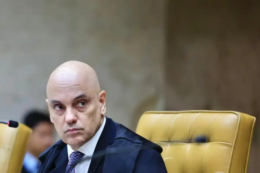 Alexandre de Moraes, ministro do STF, que foi punido (Fellipe Sampaio/STF)