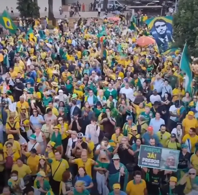 Flávio Bolsonaro disse que projeto de perdão está para ser aprovado (Reprodução/Redes Sociais)