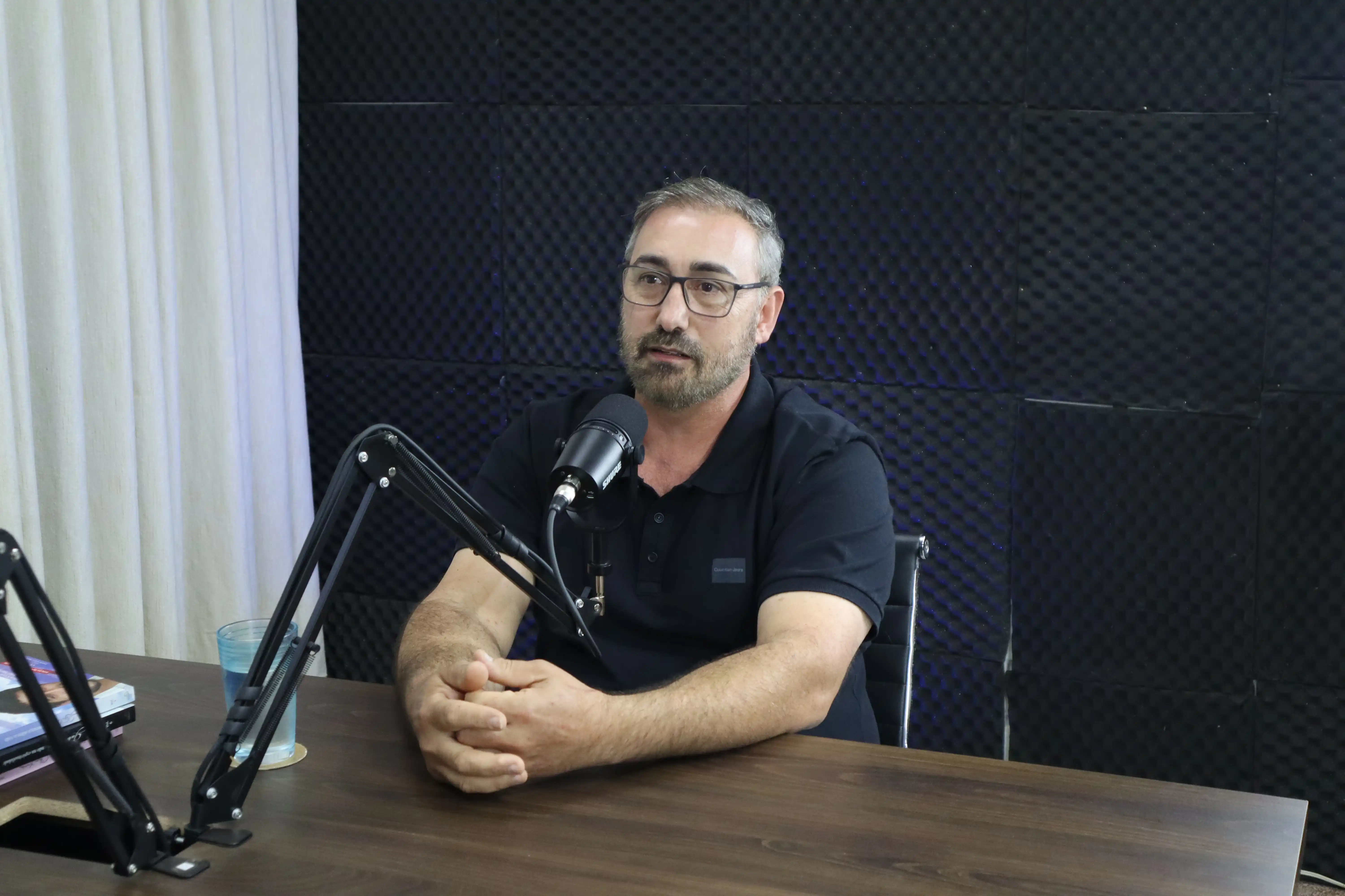 Médium Nilton Stuqui participou do podcast Diário Talks, do Diário da Região (Victória Oliveira 19/7/2023)