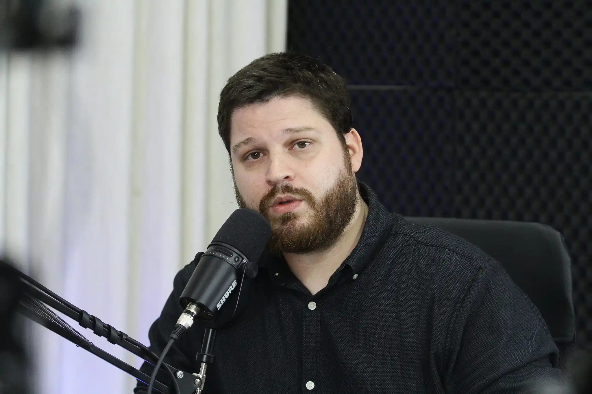 Bruno Menendez (PCO), pré-candidato a prefeito de Rio Preto (Edvaldo Santos 18/6/2024)