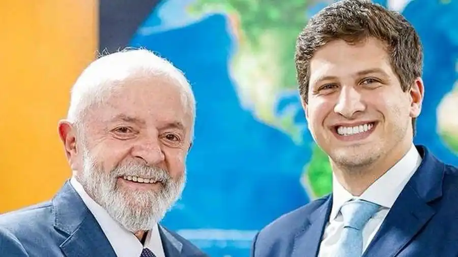 O presidente Lula e o prefeito de Recife, João Campos: parceria (Ricardo Stuckert/Presidência da República)