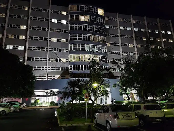 Homem foi internado no Hospital de Base após ser espancado (Colaboração / Leitor)