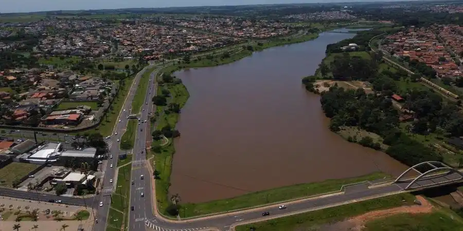 Provas do triatlo serão disputadas no lago 3 da Represa (Guilherme Baffi/Arquivo)