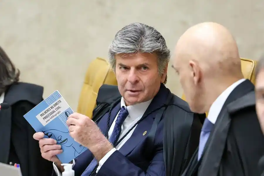 Luiz Fux, que não sofreu sanções dos EUA (Divulgação/STF)