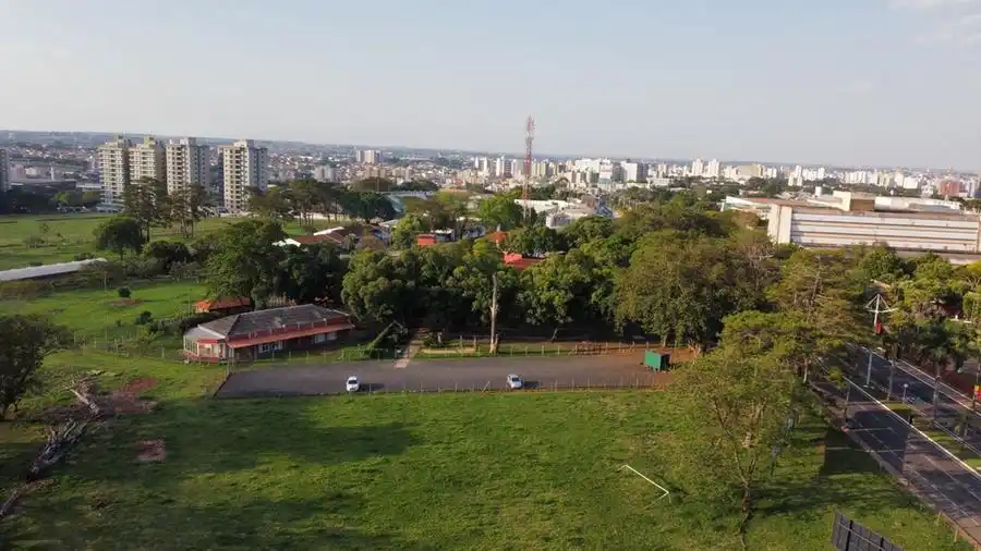 Área onde será construída nova unidade da rede Assaí atacadista, em Rio Preto (Guilherme Baffi 14/10/2022)